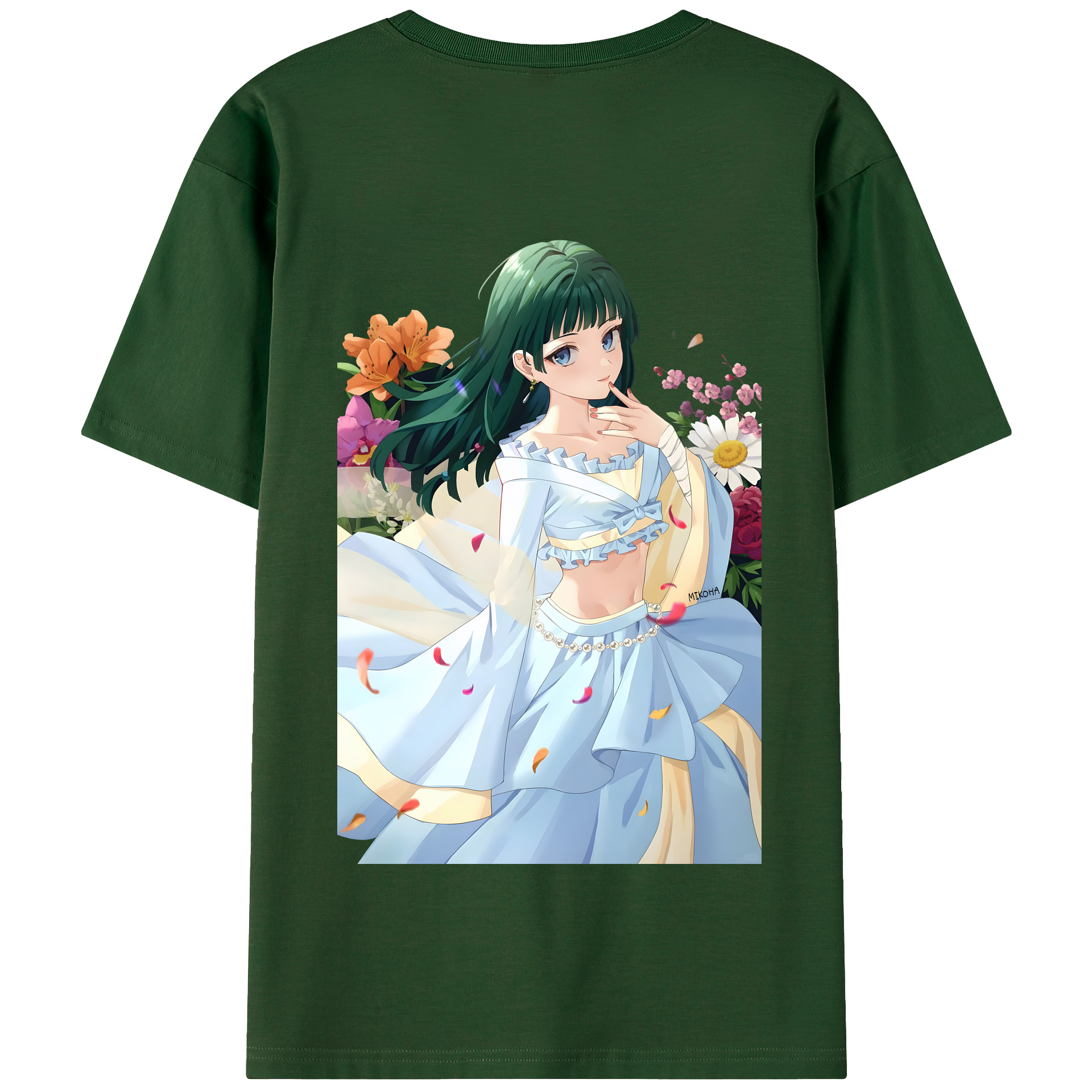 （画像用） 薬屋のひとりごと The Apothecary Diaries 綿100％半袖Tシャツ（背面プリント）